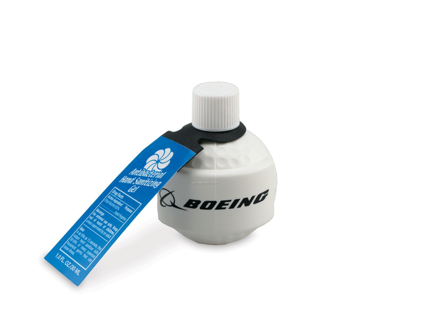 1 Oz. Antibacterial Gel Hand Sanitizer In Golf Ball Bottle (Alcohol)