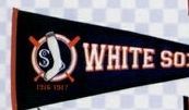 White Sox Cooperstown Collection & Nfl Throwback Pennant