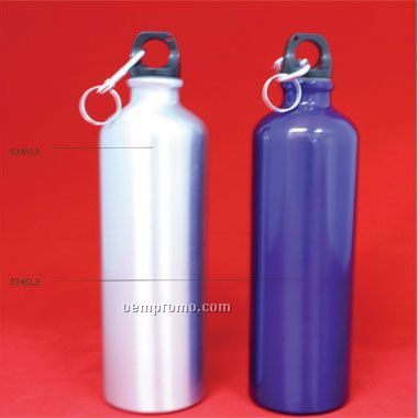 25 Oz Large Aluminum Sports Water Bottle W/Box