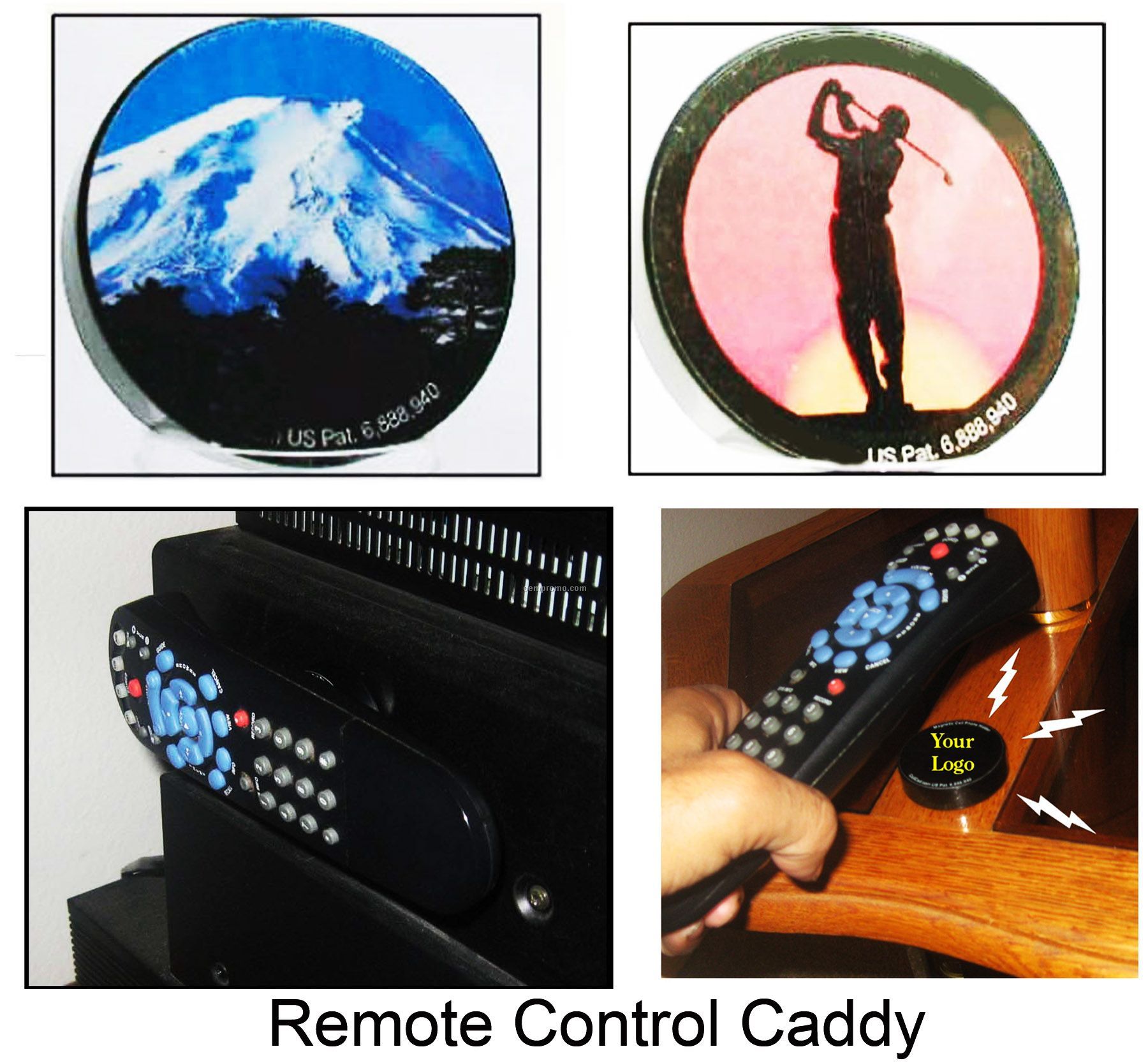 Magnetic Remote Control Caddy