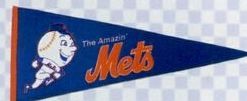 Amazing Mets Cooperstown Collection & Nfl Throwback Pennant