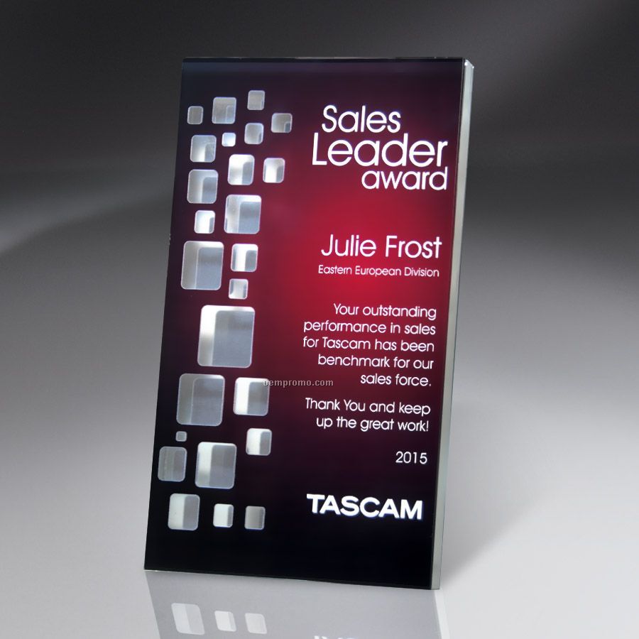 Reflective Window Tablet Wall Plaque