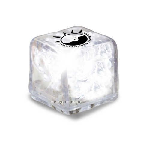 White LED Ultra Glow Ice Cube