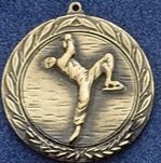 2.5" Stock Cast Medallion (Figure Skater/ Male)