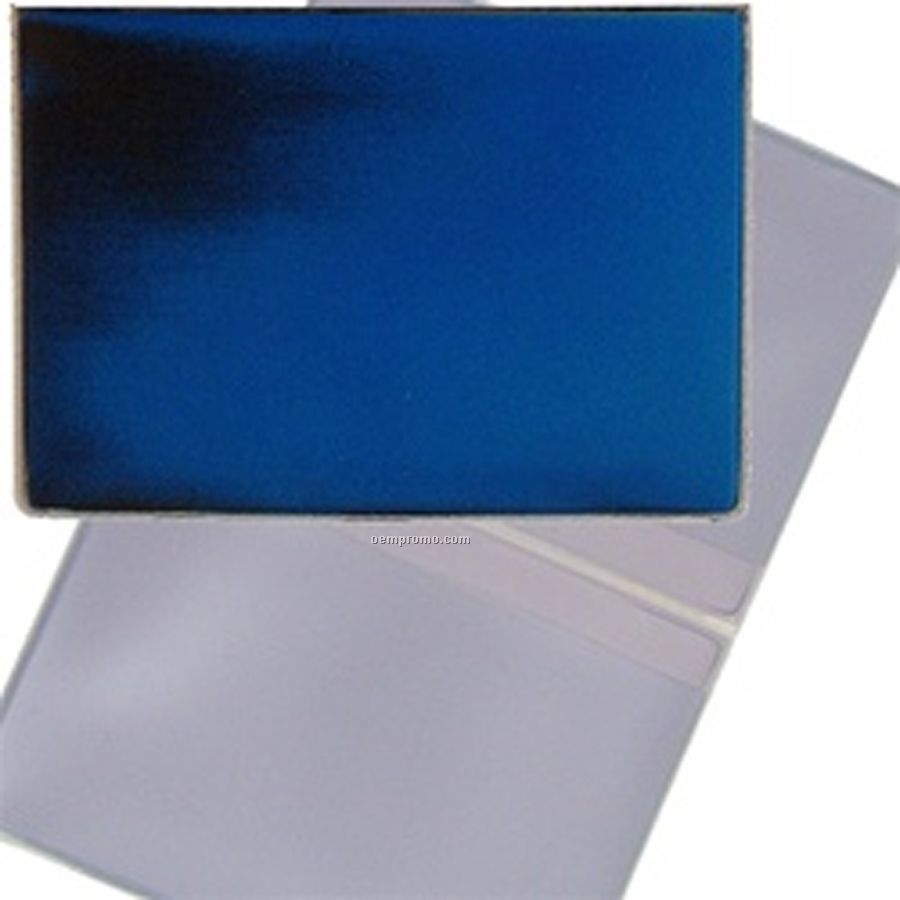 3d Lenticular Business Card Holder (Blue/Black)