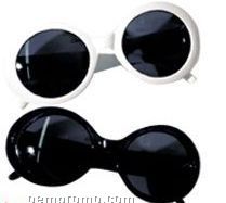 Assorted Black & White Jackie O Sunglasses - (12 Pack)