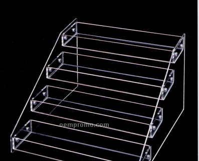 Collapsible 4 Tier Display Rack W/ 2