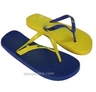 Two-tone Flip Flop Sandals