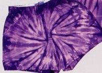 Girls Spider Tye Dye Shorts
