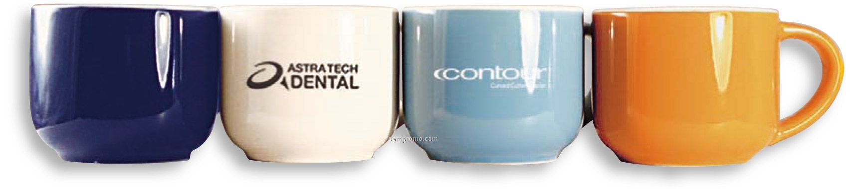16 Oz. Colored Ceramic Latte Mug