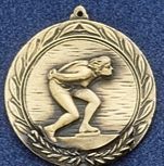 2.5" Stock Cast Medallion (Speed Skating/ Female)
