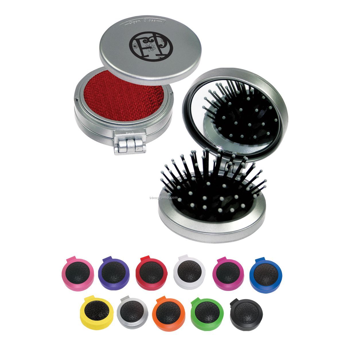 3-in-1 Kit With Mirror/ Hair Brush & Lint Brush