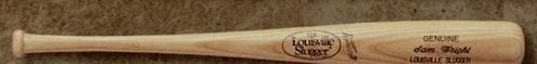 Louisville Slugger Miniature Replica Wood Bat (Natural/ Black Imprint)