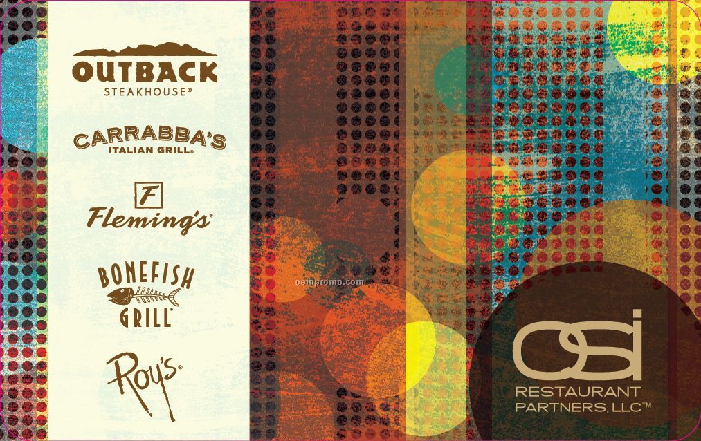$50 Outback Steakhouse Gift Card