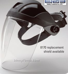 15160 Deluxe Headgear/Black Ratchet With PC Shield Deluxe Model
