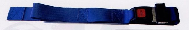 2"X6-1/2' Seatbelt Style Strap With Loop Ends