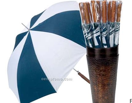 All-weather 24 PC 48" Umbrella Set In Metal Display Canister