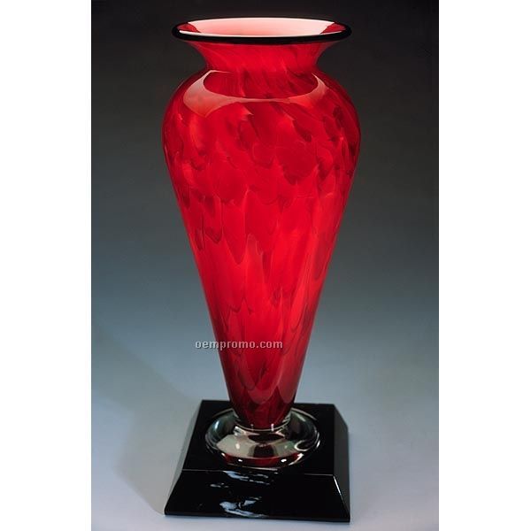 Lava Flow Athena Vase (6"X12")