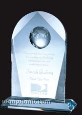 Optical Crystal Arch Globe Award
