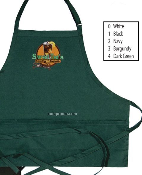 3 Pocket Fusion Embroidered Body Apron