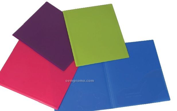 Assorted Pack Neon 2 Pocket Folder (11 1/2"X9 1/2")