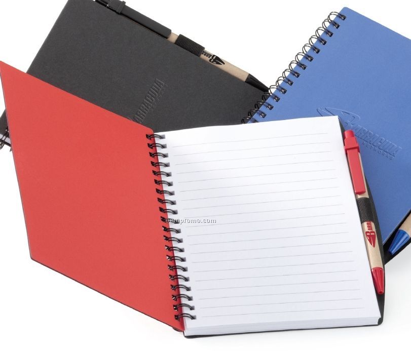 Ecologist Colorplay Hard Cover Notebook & Paper Pen Combo
