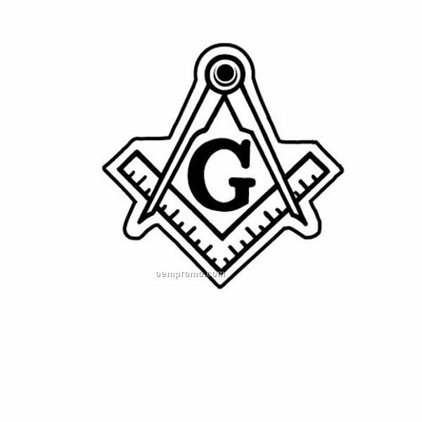 Stock Shape Collection Masonic Emblem Key Tag