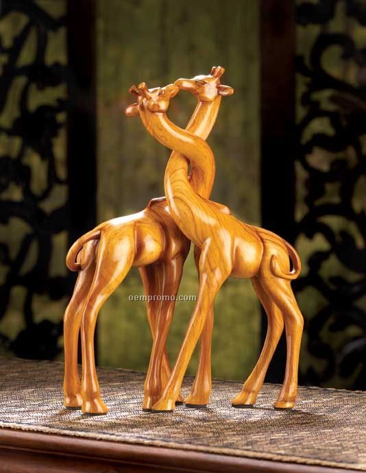 Romantic Giraffe Figurines