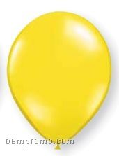 11" Citrine Yellow Latex Single Color Balloon