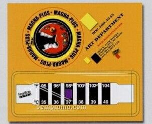 4"X3-1/2" Magna-thermometer