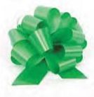 Green Poly Pull String Bow (4")