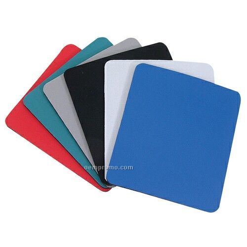 Soft Surface Mouse Pad With Rubber Base (9-1/8"X7-3/4"X1/4")
