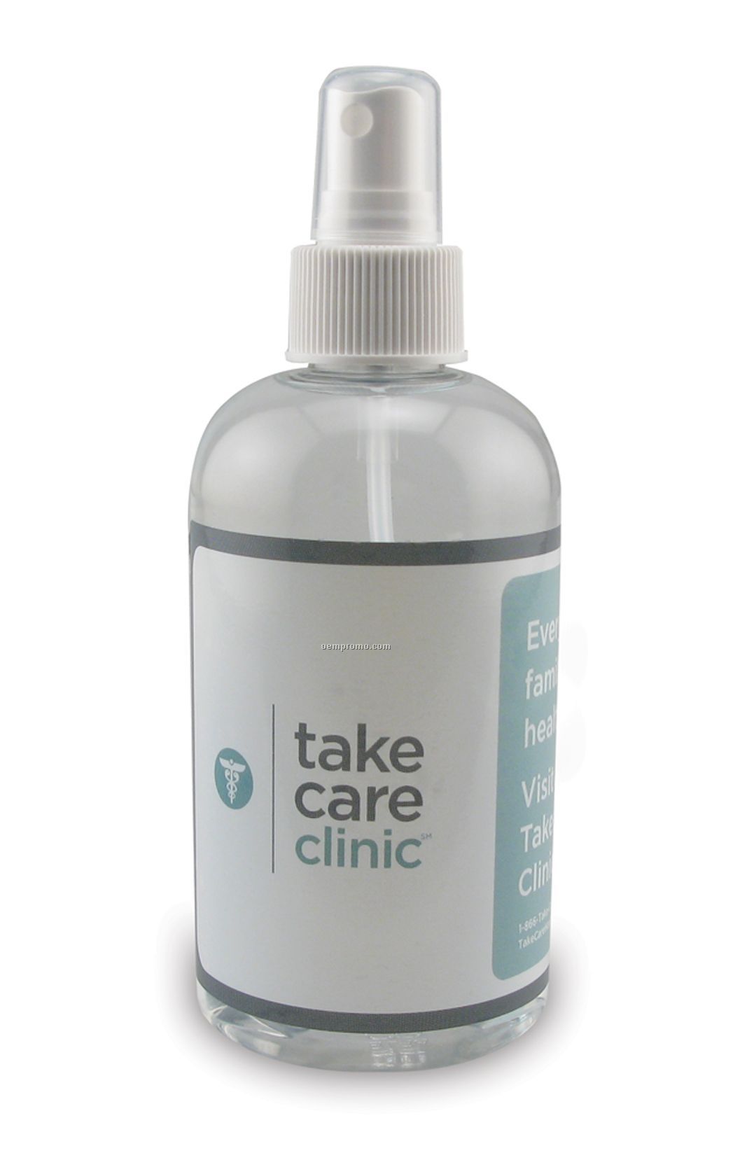 8 Oz. Antibacterial Hand Sanitizer Spray Bottle (Aloe Fresh Scent)