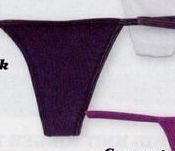 Bella Ladies Cotton/ Spandex Bikini Thong (Colors)