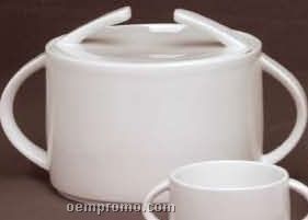 Concavo Porcelain Covered Soup Tureen