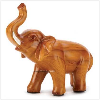 Lucky Baby Elephant Figurine