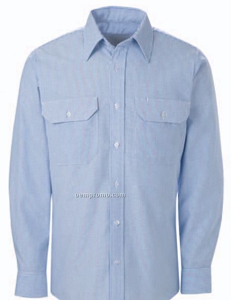 Men's Long Sleeve Deluxe Uniform Shirt