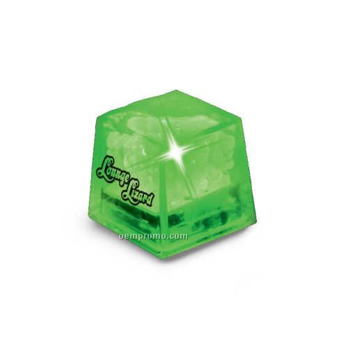 Green LED Mini Glow Ice Cube