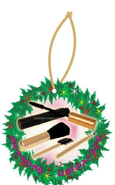 Makeup Brush Set Executive Wreath Ornament W/ Mirrored Back(10 Square Inch)