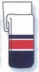 Style H182 Hockey Socks (18-20 X-small)