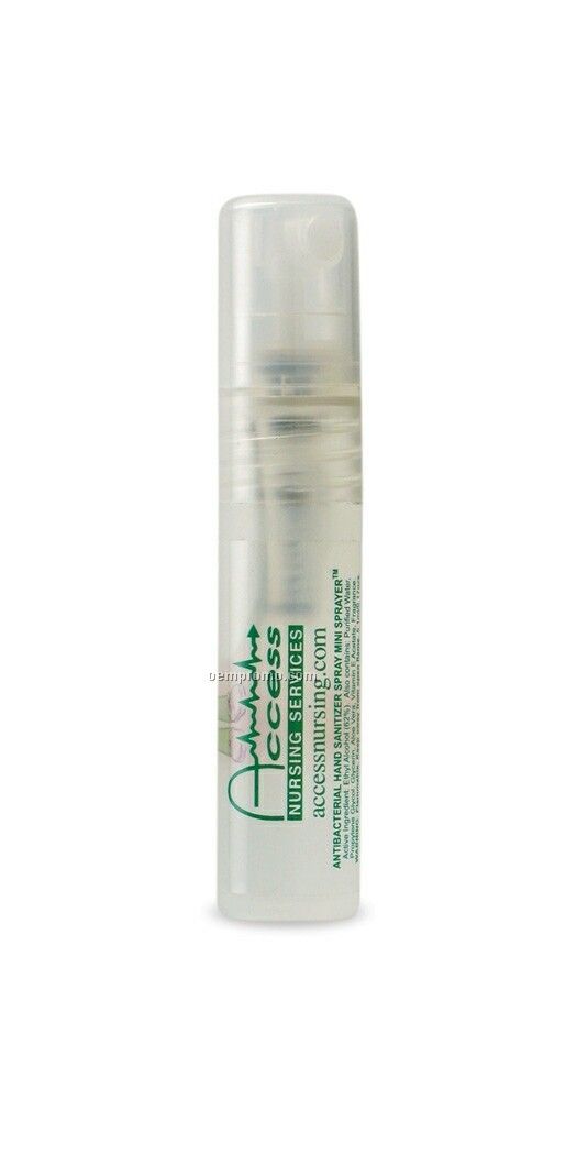 0.17 Oz. Anti Bacterial Hand Sanitizer Mini Sprayer (Aloe Fresh Scent)