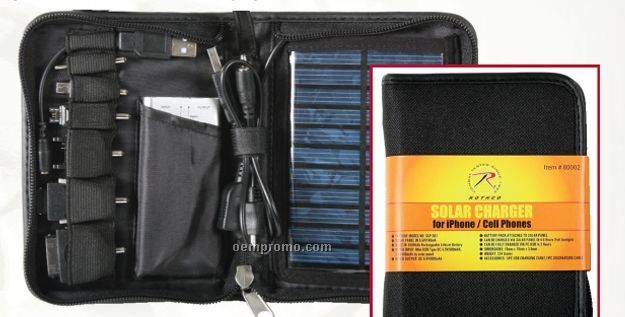 Deluxe Cell/ Iphone Solar Charger Kit