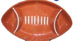 Football Chip And Dip Specialty Keeper Plate