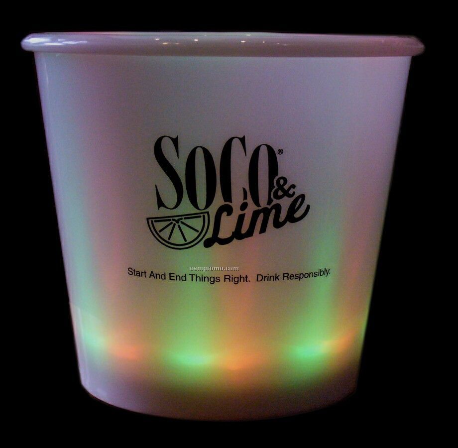 Lighted Small Ice Bucket (6-1/2"X5-3/4")