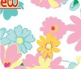 Vibrant Floral Stock Design Tissue Paper
