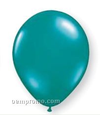 11" Teal Green Latex Single Color Balloon