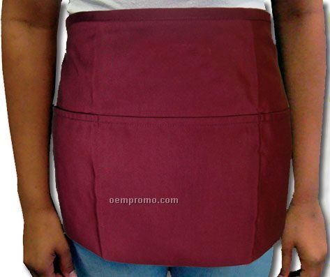 3 Pocket Waist Apron - Blank