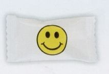 Assorted Fruit Ball Hard Candy With Stock Wrapper (Smiley Face)