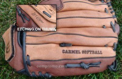 Custom Etched Leather Glove