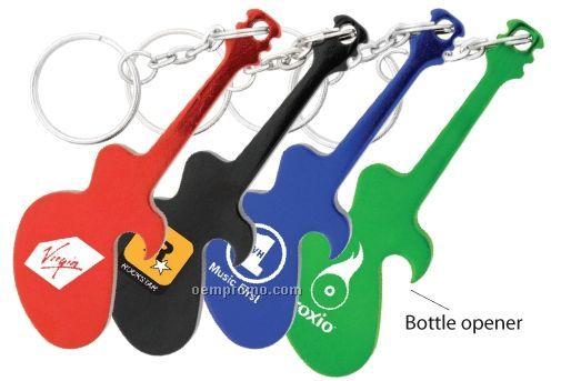 Guitar Keychain Bottle Opener (12-15 Day Service)